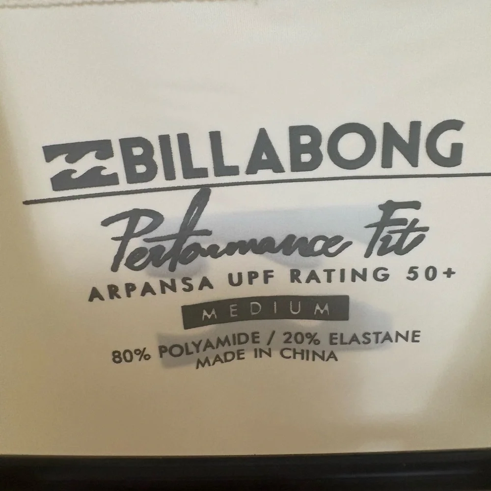Billabong spf50 performance